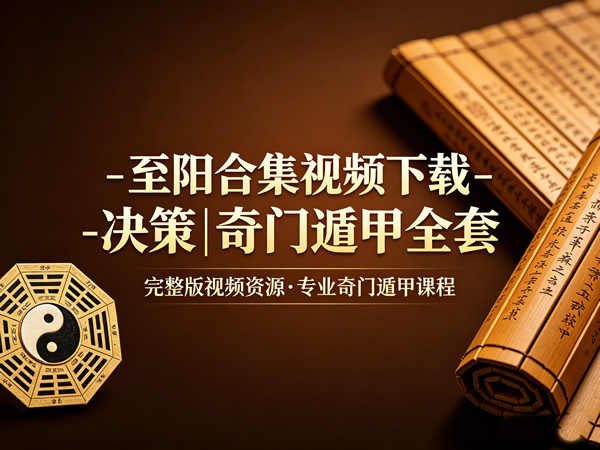 至阳合集视频下载-决策|奇门遁甲全套第1张-惠学吧 至阳合集视频下载 决策|奇门遁甲全套